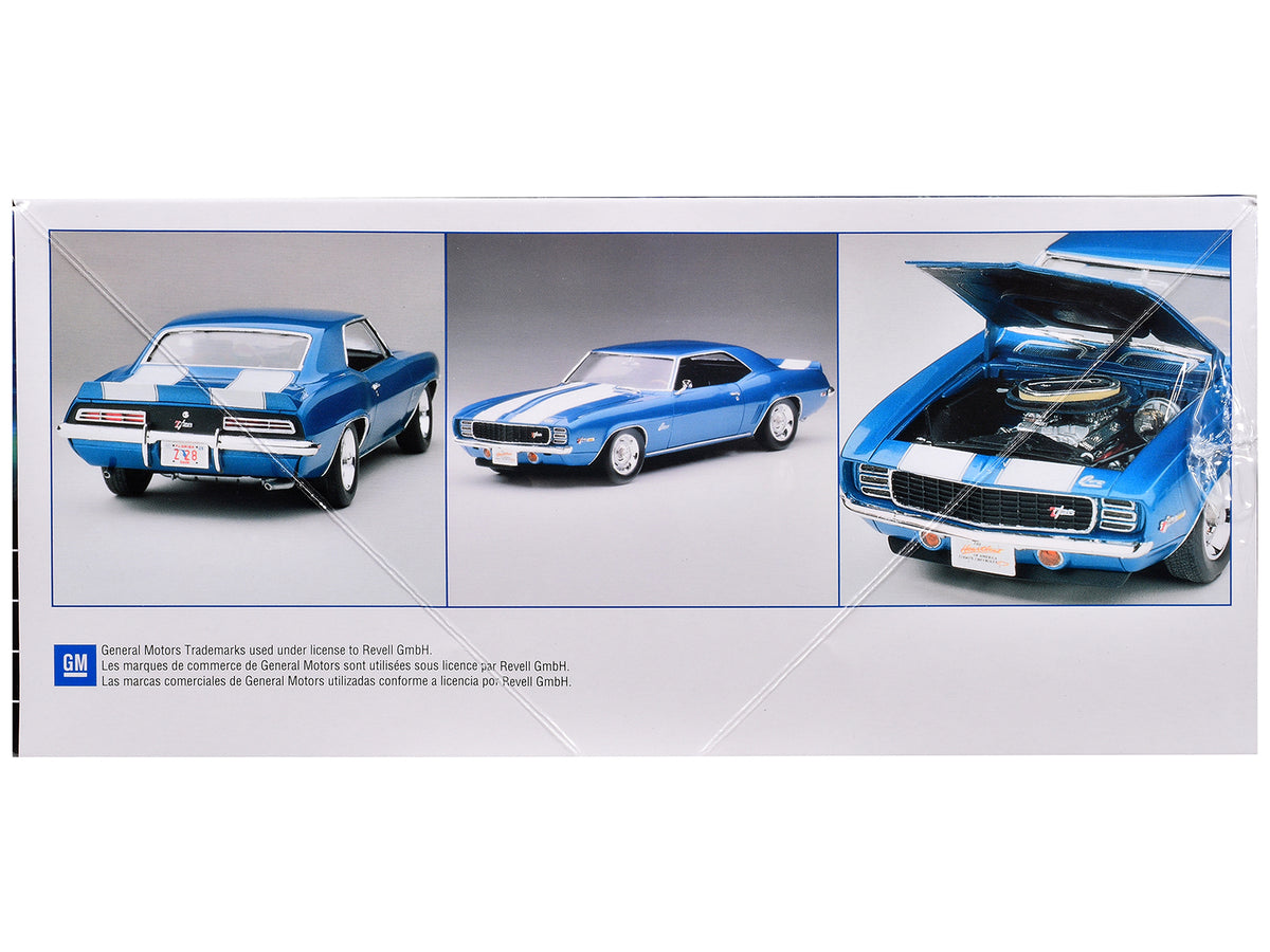Level 4 Model Kit 1969 Chevrolet Camaro Z/28 RS "Motor-City Muscle" 1/25 Scale Model