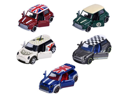 "Mini Icons" 5 Piece Set 1/64 Diecast Model Cars