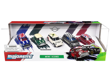 "Mini Icons" 5 Piece Set 1/64 Diecast Model Cars