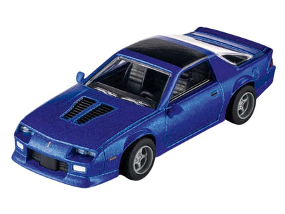 1985 Chevrolet Camaro Blue Metallic with Black Top "Collection" Series 1/64 Diecast Model Car