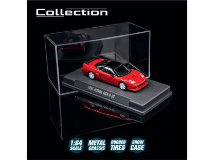 1995 Honda NSX-R GT RHD (Right Hand Drive) Red with Black Top "Collection" Series 1/64 Diecast Model Car