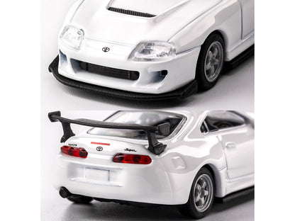 1995 Toyota Supra RHD (Right Hand Drive) White "Collection" Series 1/64 Diecast Model Car