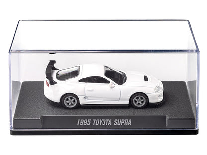 1995 Toyota Supra RHD (Right Hand Drive) White "Collection" Series 1/64 Diecast Model Car