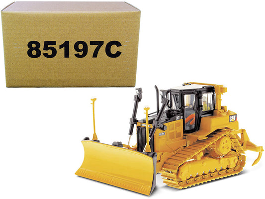 CAT Caterpillar D6T XW VPAT Track Type Tractor with AccuGrade GPS Technology and Operator "Core Classics" Series 1/50 Diecast Model