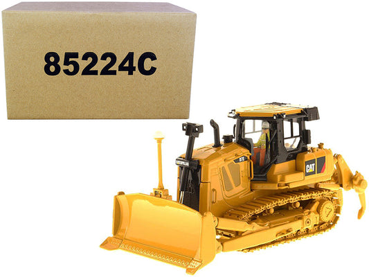 CAT Caterpillar D7E Track Type Tractor with Electric Drive with Operator "Core Classics Series" 1/50 Diecast Model