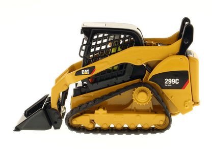 CAT Caterpillar 299C Compact Track Loader with Work Tools and Operator "Core Classics" Series 1/32 Diecast Model
