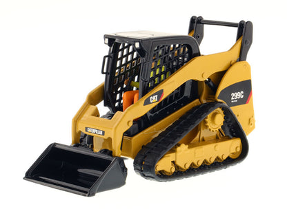 CAT Caterpillar 299C Compact Track Loader with Work Tools and Operator "Core Classics" Series 1/32 Diecast Model