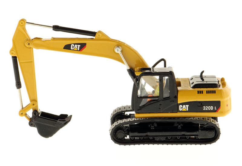CAT Caterpillar 320D L Hydraulic Excavator with Operator "High Line" Series 1/87 (HO) Scale Diecast Model