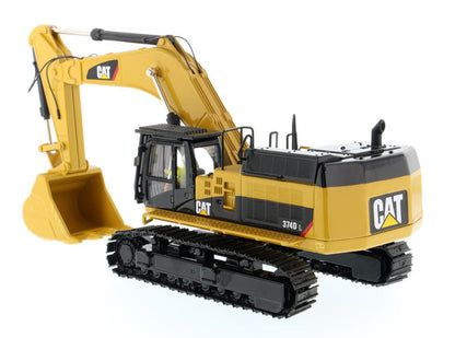 CAT Caterpillar 374D L Hydraulic Excavator with Operator "High Line" Series 1/50 Diecast Model