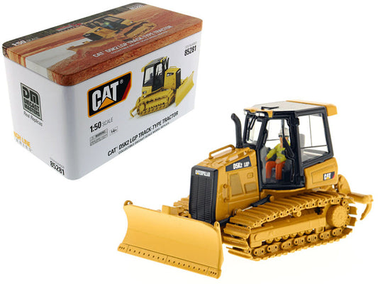 CAT Caterpillar D5K2 LGP Track Type Tractor Dozer with Ripper and Operator "High Line" Series 1/50 Diecast Model