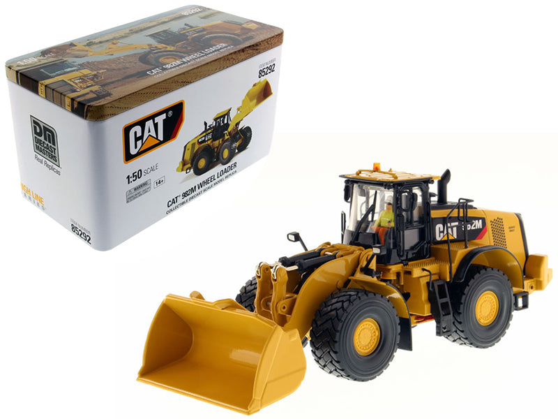 CAT Caterpillar 982M Wheel Loader with Operator "High Line Series" 1/50 Diecast Model