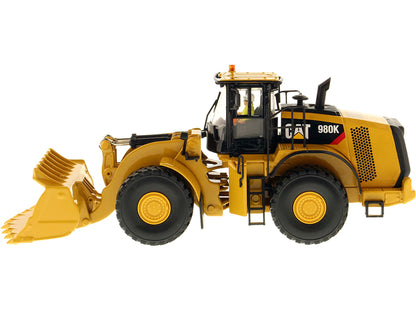 CAT Caterpillar 980K Wheel Loader Rock Configuration with Operator "Core Classics Series" 1/50 Diecast Model