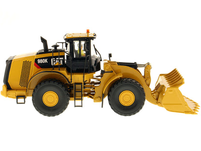 CAT Caterpillar 980K Wheel Loader Rock Configuration with Operator "Core Classics Series" 1/50 Diecast Model