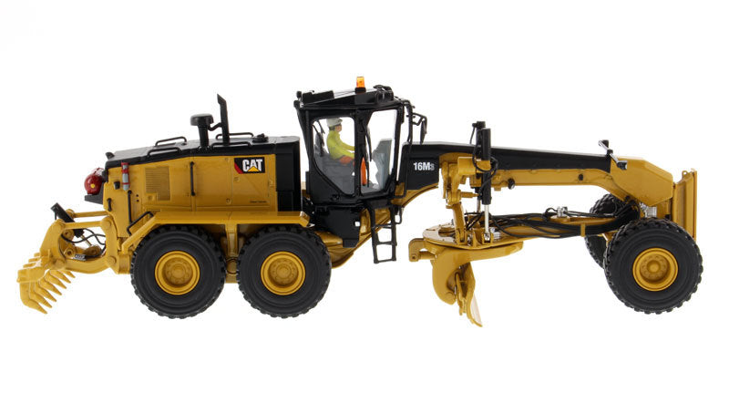 CAT Caterpillar 16M3 Motor Grader with Operator "High Line Series" 1/50 Diecast Model