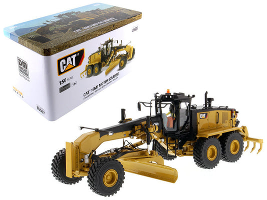 CAT Caterpillar 16M3 Motor Grader with Operator "High Line Series" 1/50 Diecast Model