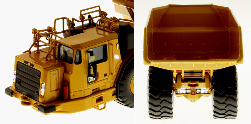 CAT Caterpillar AD60 Articulated Underground Truck with Operator "High Line Series" 1/50 Diecast Model