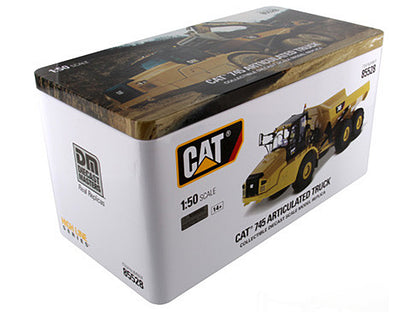 CAT Caterpillar 745 Articulated Dump Truck with Removable Operator "High Line" Series 1/50 Diecast Model