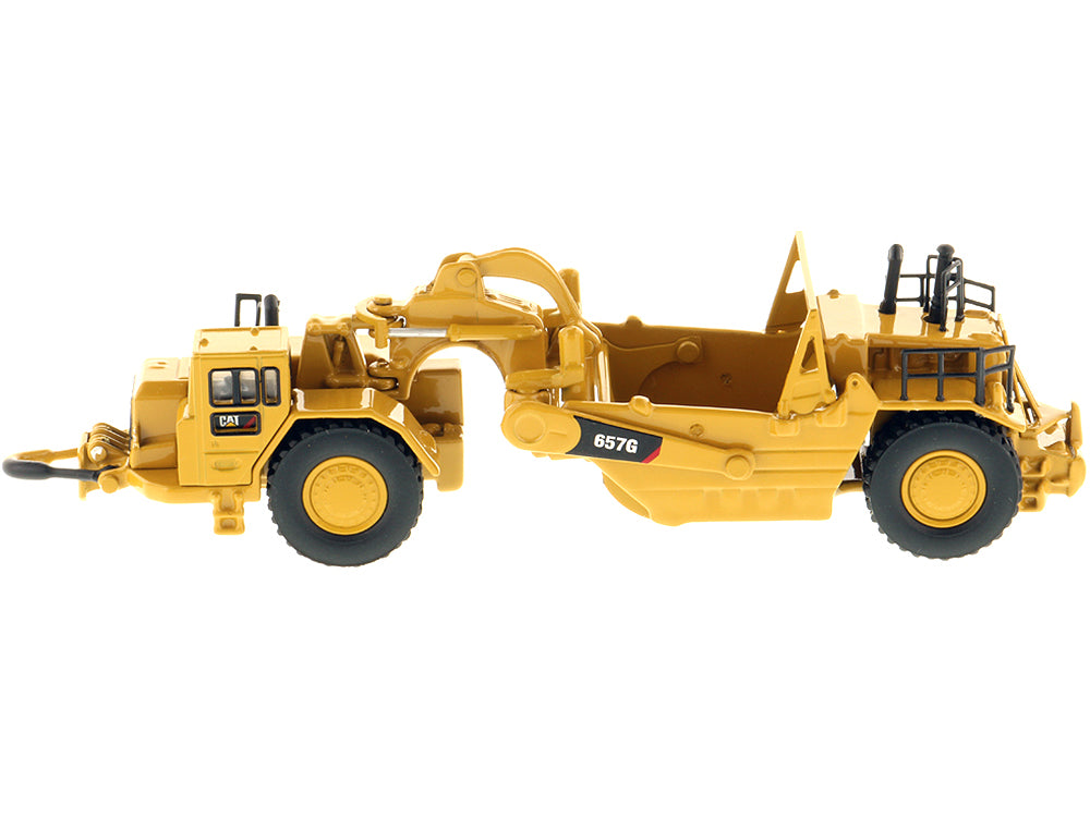 CAT Caterpillar 657G Wheeled Scraper Tractor "High Line" Series 1/125 Diecast Model