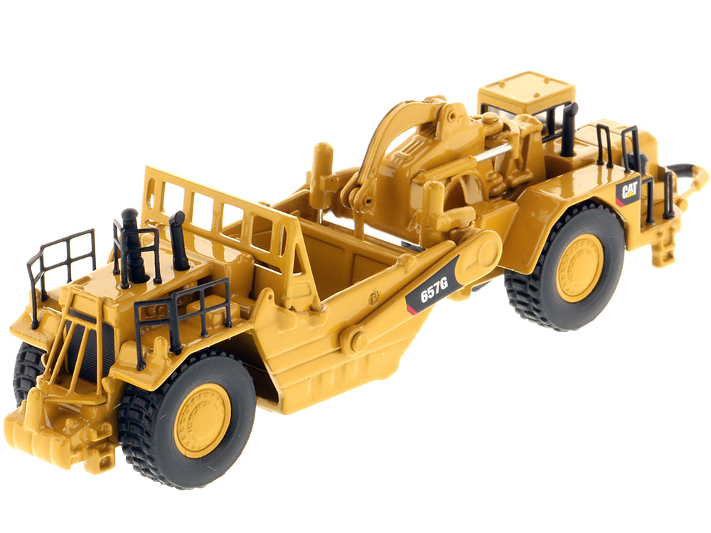 CAT Caterpillar 657G Wheeled Scraper Tractor "High Line" Series 1/125 Diecast Model