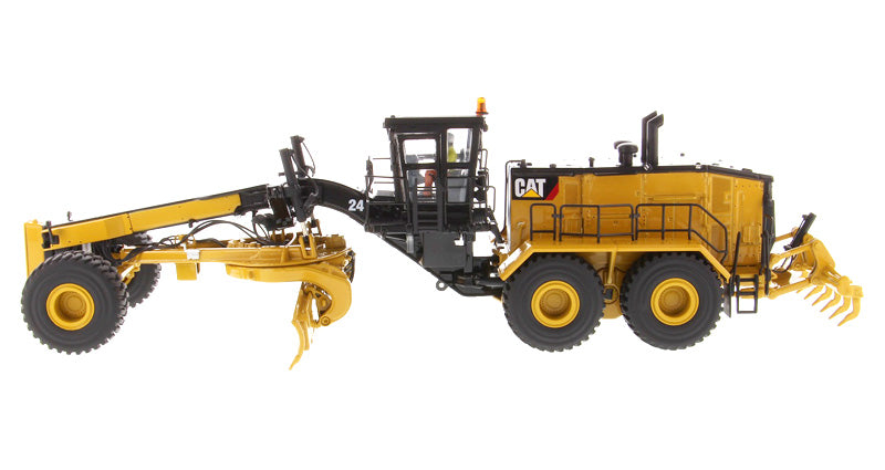 CAT Caterpillar 24 Motor Grader with Operator High Line Series 1/50 Diecast Model