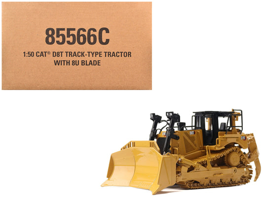 CAT Caterpillar D8T Track Type Tractor with 8U Blade and Operator "Core Classics" Series 1/50