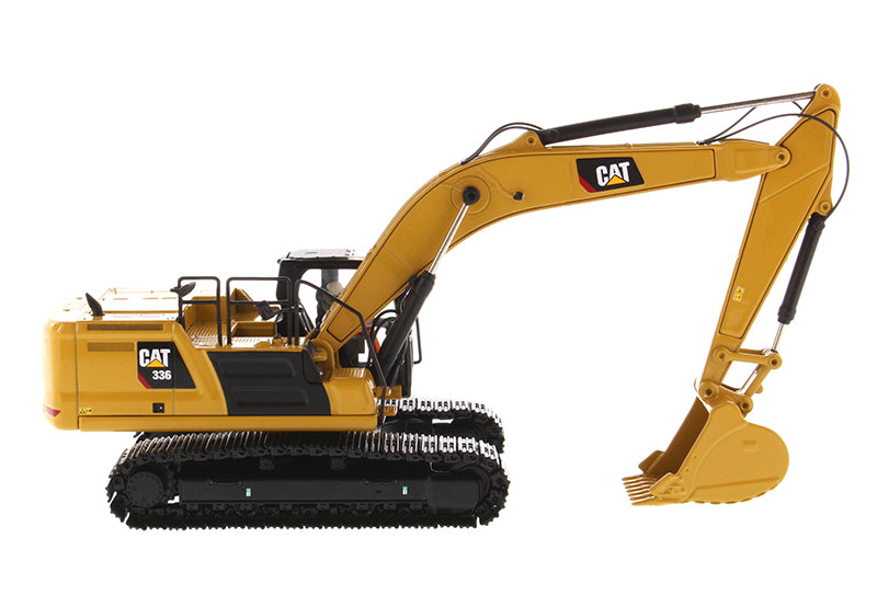 CAT Caterpillar 336 Next Generation Hydraulic Excavator and Operator "High Line" Series 1/50 Diecast Model