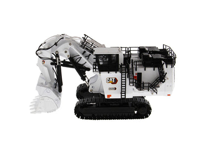 CAT Caterpillar 6060 Hydraulic Mining Front Shovel Coal Configuration White "High Line Series" 1/87 (HO) Scale Diecast Model