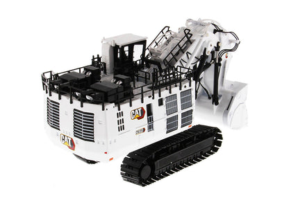 CAT Caterpillar 6060 Hydraulic Mining Front Shovel Coal Configuration White "High Line Series" 1/87 (HO) Scale Diecast Model