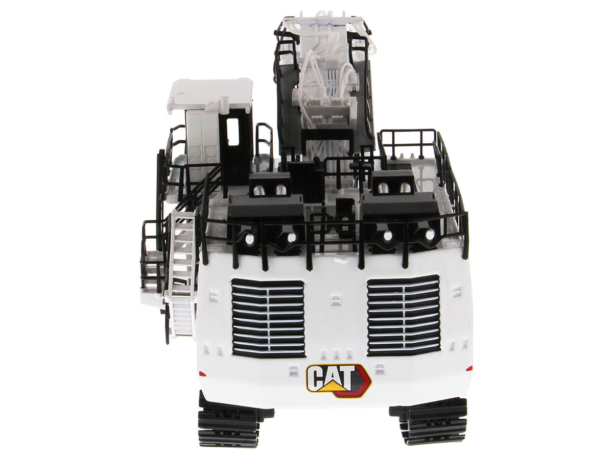 CAT Caterpillar 6060 Hydraulic Mining Front Shovel Coal Configuration White "High Line Series" 1/87 (HO) Scale Diecast Model