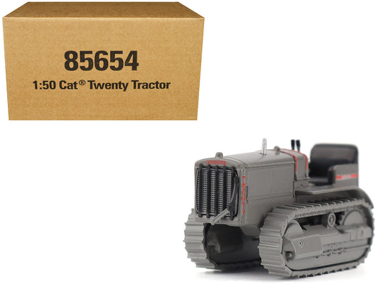CAT Caterpillar Twenty Tractor Gray "Centennial Series" 1/50 Diecast Model