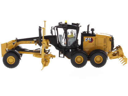 CAT Caterpillar 150 Motor Grader with Operator "High Line Series" 1/50 Diecast Model