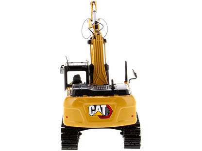 CAT Caterpillar 323 GX Hydraulic Excavator with Operator "High Line" Series 1/50 Diecast Model