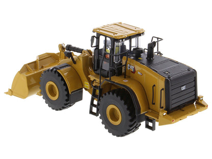 CAT Caterpillar 966 GC Wheel Loader Yellow with Operator "High Line Series" 1/50 Diecast Model