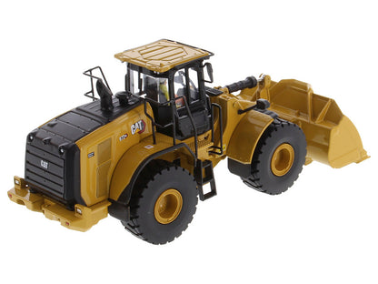 CAT Caterpillar 972 XE Wheel Loader Yellow with Operator "High Line Series" 1/50 Diecast Model