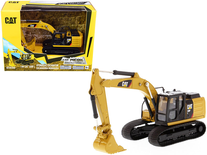 CAT Caterpillar 320F L Hydraulic Excavator "Play & Collect!" Series 1/64 Diecast Model
