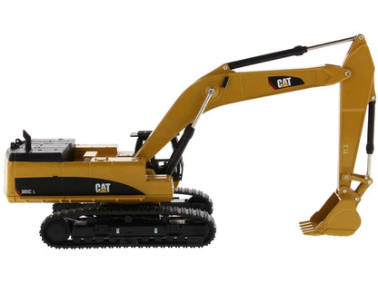 CAT Caterpillar 385C L Hydraulic Excavator Yellow "Play & Collect!" Series 1/64 Diecast Model