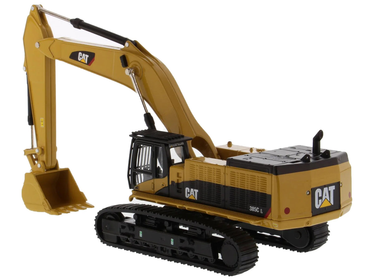 CAT Caterpillar 385C L Hydraulic Excavator Yellow "Play & Collect!" Series 1/64 Diecast Model
