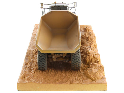 CAT Caterpillar 745 Articulated Truck with Operator (Dirty Version) "Weathered" Series 1/50 Diecast Model