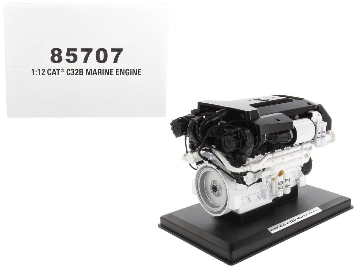 CAT Caterpillar C32B Marine Engine Replica "High Line Series" 1/12 Diecast Model