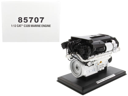 CAT Caterpillar C32B Marine Engine Replica "High Line Series" 1/12 Diecast Model