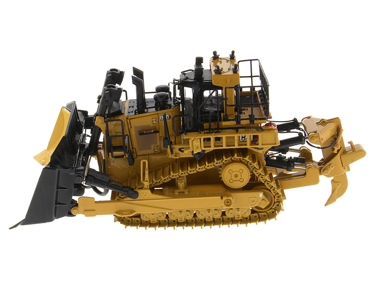 CAT Caterpillar D10 Track Type Dozer Yellow "High Line Series" 1/50 Diecast Model