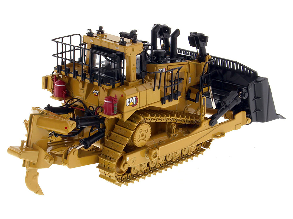 CAT Caterpillar D10 Track Type Dozer Yellow "High Line Series" 1/50 Diecast Model