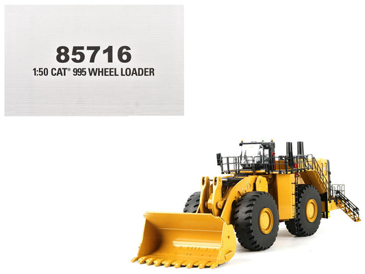 CAT Caterpillar 995 Wheel Loader Yellow "High Line Series" 1/50 Diecast Model