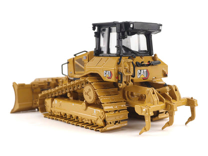CAT Caterpillar D5 LGP Track-Type Dozer Yellow "High Line" Series 1/50 Diecast Model