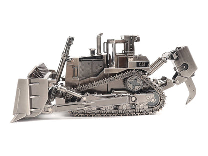 CAT Caterpillar D11T Track Type Tractor Dozer Antique Silver Finish "Commemorative Series" 1/50 Diecast Model