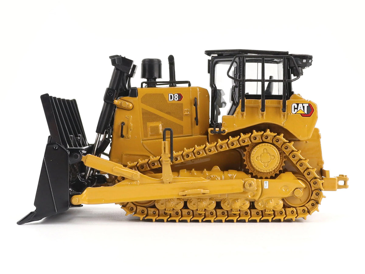 CAT Caterpillar D8 Track-Type Dozer (Waste Handler Configuration) Yellow "High Line" Series 1/50 Diecast Model