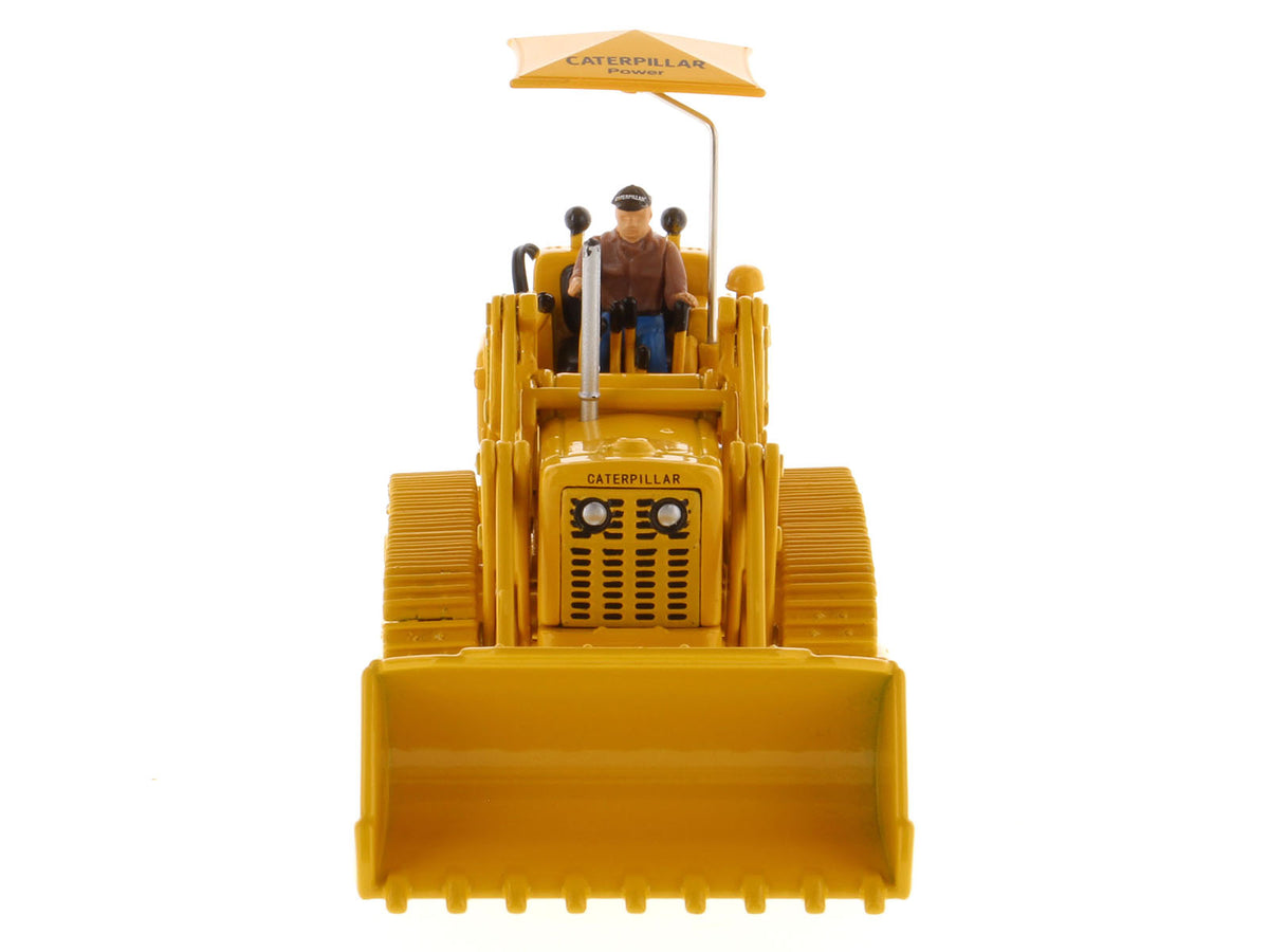 CAT Caterpillar 977D Traxcavator Yellow with Operator "Vintage Series" 1/50 Diecast Model