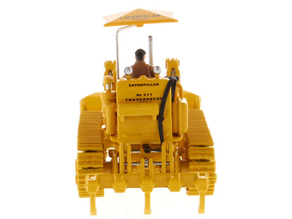 CAT Caterpillar 977D Traxcavator Yellow with Operator "Vintage Series" 1/50 Diecast Model