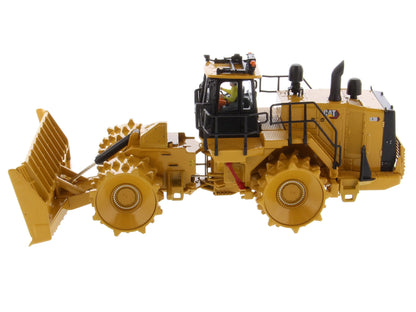 CAT Caterpillar 836 Landfill Compactor Yellow "High Line" Series 1/50 Diecast Model
