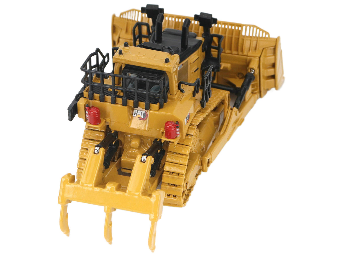 CAT Caterpillar D11 Track Type Dozer TKN Design Yellow "High Line" Series 1/87 (HO) Diecast Model